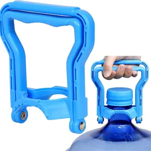 1 Pack Ergonomic Water Jug Grip, 5 Gallon Water Jug Handle, Heavy Duty, Anti-Slip, Energy Saving, Efficiency Savings, Water Bottle Carrier Lifter, Easy Carry Water Jug, Ergonomic Design, Home/Office/Camping Use