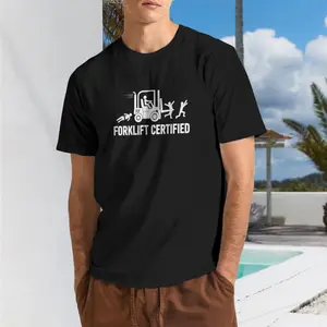 Forklift Certified Shirt, Funny Certified Forklift Operator T-Shirt Graphic tees