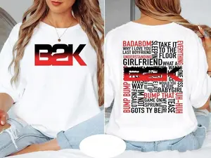 B2K Reunion Tour 2026 Shirt, Retro Band Tee, 2000s R&B Concert Apparel, B2K Tour 2026 T-Shirt, Bow Wow Boys 4 Life concert Tee Unisex tee, Bow Wow Tour Merch, B2K Band T-Shirt 2 Side