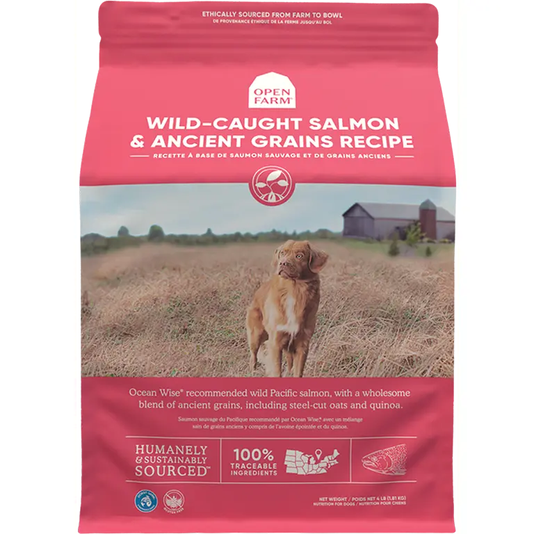 Open Farm Ancient Grain Dog Food - Salmon