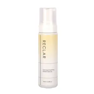 RECLAR Calming & Soothing Bubble Cleanser 180ml - Korean Skincare, Centella Asiatica, Buckwheat Extract, Aloe Vera, Chinese Lemon Balm Extract