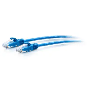 C2G C2G30134 10ft (3m) Cat6a Snagless Unshielded (UTP) Slim Ethernet Patch Cable - Blue