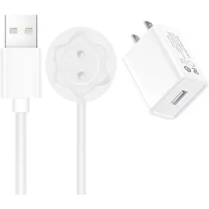 Rose Charger  USB  Dock Station with USB Wall  Adapter for Replacement Cord- 12mm