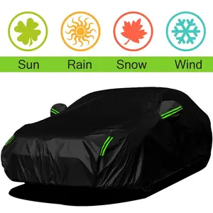Universal Car Cover, High Quality Full Car Cover Outdoor UV Protection,Protect Your Vehicle from Sun/Snow//Dust with Outdoor Protection