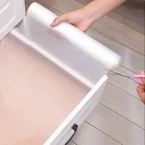 1 Roll of EVA Kitchen  Measuring Drawer Mat Designed for Kitchen Cabinets Countertops And Wardrobes Specialized Paper for Shoe Cabinets Oil Resistant EVA Cabinet Liner for Kitchens Refrigerators