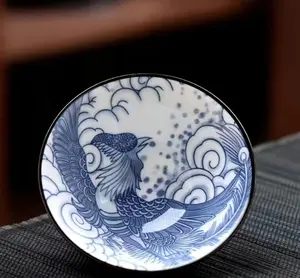 Blue-and-White Phoenix Auspicious Jianzhan
