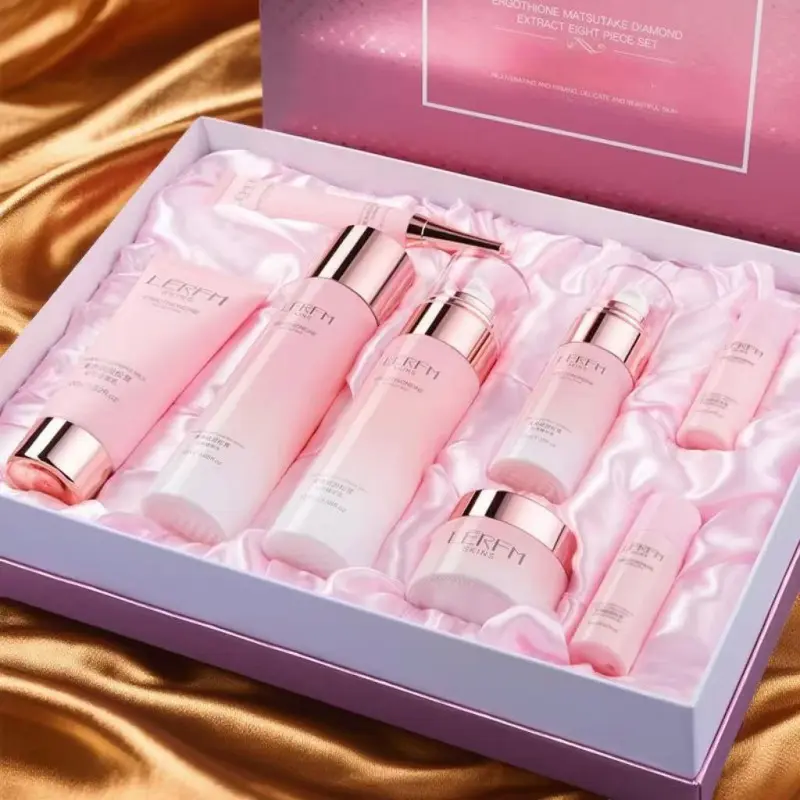 8-Piece Ergothioneine & Matsutake Extract Skincare Gift Set, Skin