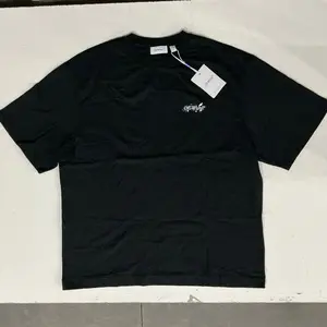 OFF-WHITE PAINT SPLATTER ARROW DIAG SKATE FIT TEE | Black | NWT, Tshirt, Ribbed, Shortsleeve, Classic