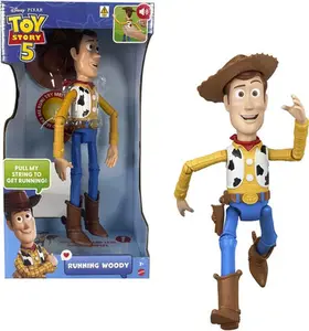Disney/PIXAR Toy Story 5 Running Woody 12" Action figurine/statue with Sounds  [COLLECTIBLES] figurine/statue, Paper Doll