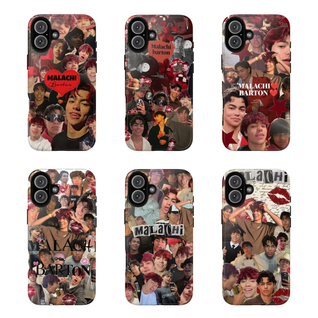 6 Styles Malachi Barton Phone Case, Zombie 4 Lover For iPhone 17 16 15 14 13 12 11 X SE, Samsung S25 S24 S23 S22 S21, Gift For Fans, Trending 25 C