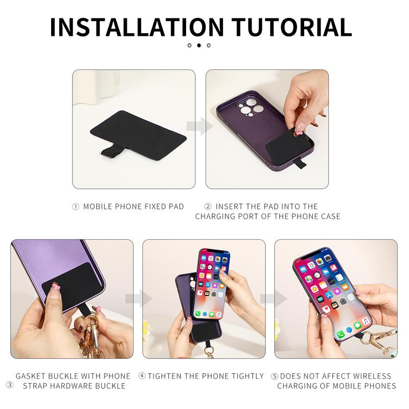 Clip and Go Strap for Phone With Wallet Crossbody, Phone Strap With Wallet, Phone Strap Crossbody With Zipper Pouch Wallet, Adjustable Mobile Phone Strap, Valentine's Day Gifts,New Year Gifts