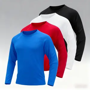 4 Pack Long Sleeve Shirts for Men – Quick Dry, Moisture Wicking, UPF 50+ Sun Protection Tees for Outdoor Workout, Hiking, Fishing, Father's Day Gift,#LGBT,UV Sun Protection,DEALS FOR YOU
