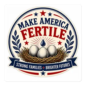Make America Fertile Sticker