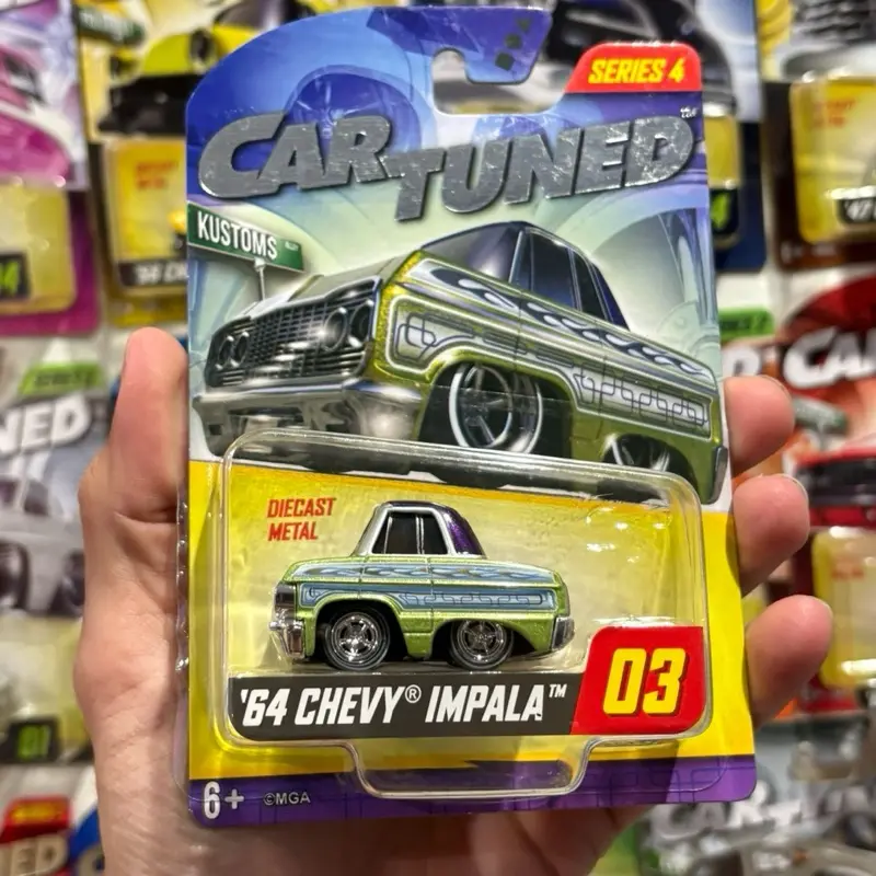 Exclusive Car tuned series 4 1964 Chevy Impala diecast car