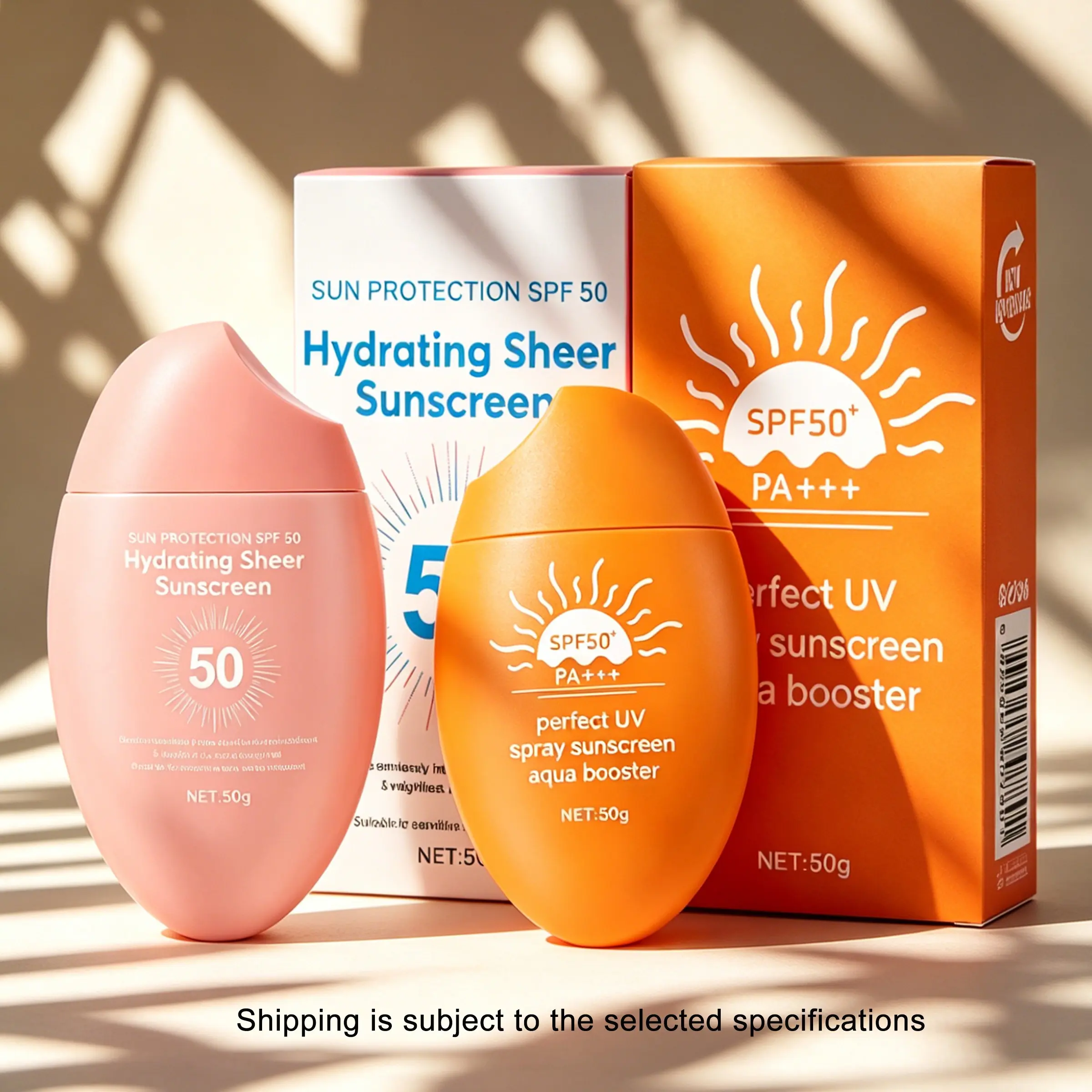 Multi-Effect Repair Clear Barrier Hydrating Facial Sunscreen UV, SPF Moisturizing Balm, Waterproof Sweatproof Long-Lasting Protection, Ideal for Outdoor Use, Daily