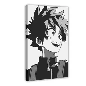 Anime My Hero Academia Deku XXXIX Canvas Poster Wall Art for Home Bedroom Office Dorm Room Decor