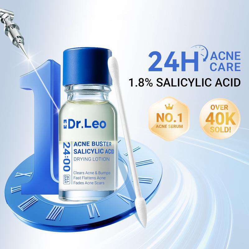 Dr.Leo 24H Acne & Pimple Treatment Drying Lotion | Salicylic Acid + Sulfur + Niacinamide | Viral Product | Inflammation Relief, Post-Blemish Care & High Pressure Pimple Relief