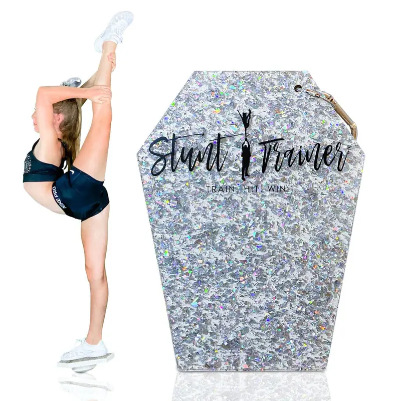Stunt Trainer® Cheerleading Cheer Stand Flyer Balance and Stunting Chearleader Training Board Equipment for Flexibility Core Strength and Conditioning