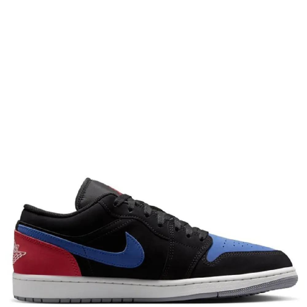 Men's Jordan 1 Low Black/Summit White-True Blue