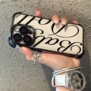 Creative and Stylish Baby Doll Phone Case ,Anti-Drop Transparent Soft Back Cover,Suitable for iPhone 17 16 15 14 13 12 11 PRO MAX PLUS,AIR and iPhone X XS MAX