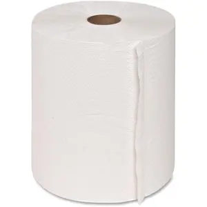 Genuine Joe  1000 ft. Hardwound Roll Paper Towels - White