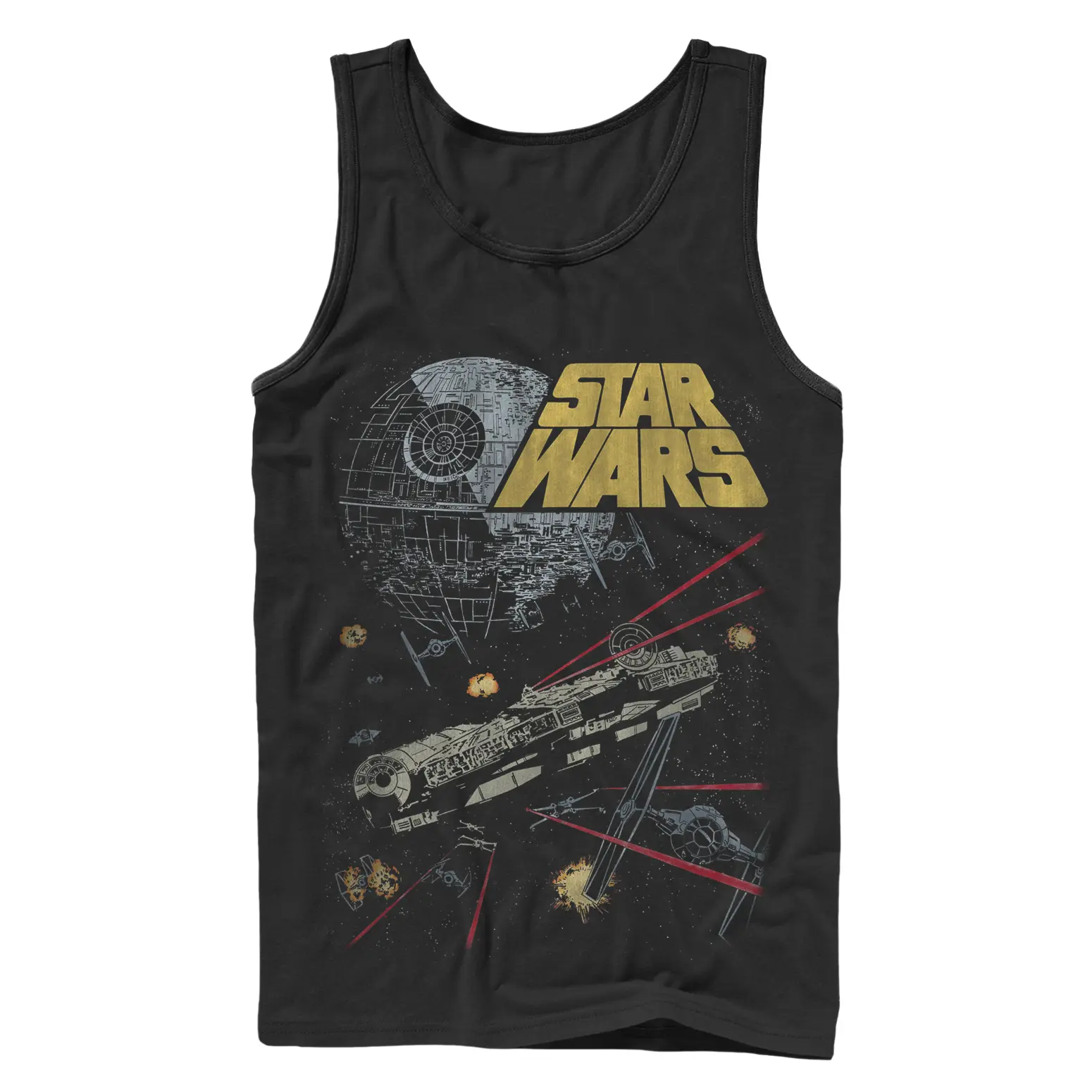 Men's Star Wars Millennium Falcon Battle Tank Top
