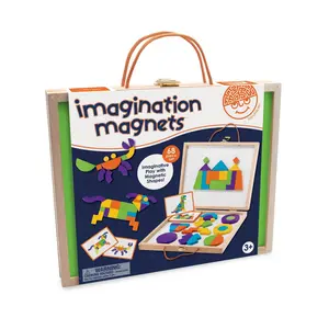 MindWare Imagination Magnets Geometric Magnet Activity — Ages 3+