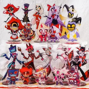16 Ops (NOT COMBO 16) Hazbin Hotel Acrylic Standee | Chibi Character Standee Desk Decor for Anime Fans