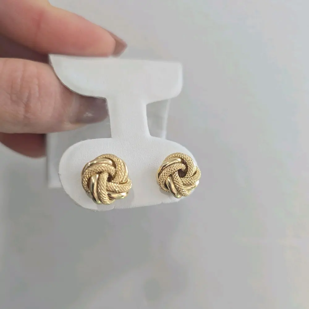 Aretes de Nudo 10k