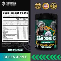 Bax Shots - Green Apple - No Tingle