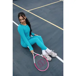 Eternal Flow Open-Back Jumpsuit – Baby Blue