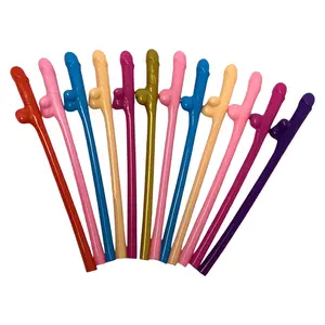 Reusable Bachelorette Party Straws 10 Pack – Fun Party Drinking Straws for Bridal Shower, Girls Night, Hen Party, Birthday & Celebration Supplies