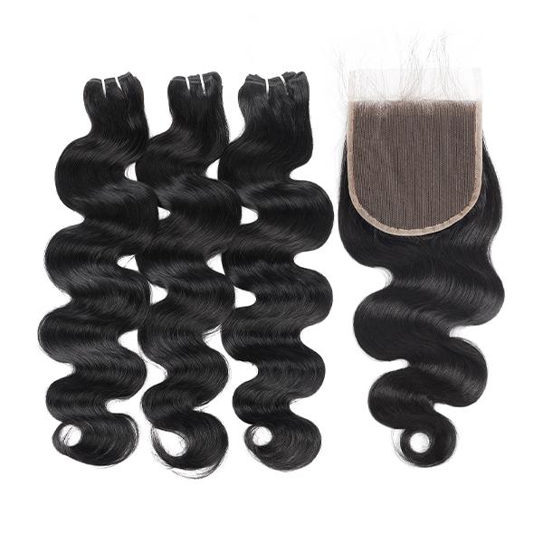 2x6/4x4 Lace Closure With Bundles 15A Grade Body Wave Bundles With Closure Virgin Human Hair extensions For Women 2x6/4x4 Lace Closure With Bundles 15A Grade Body Wave Bundles With Closure Virgin Human Hair extensions For Women