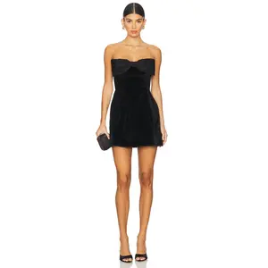 Stone Cold Fox x REVOLVE Charlotte Mini Dress in Black