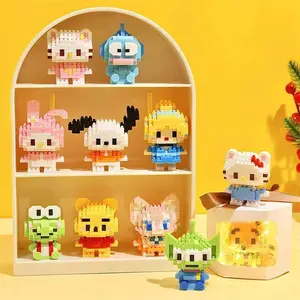 Anime Mini Figure Building Kit – Multiple Designs, Easy Assembly, Perfect for Creative Minds