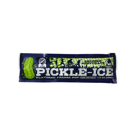 Pickle-Ice Popsicle - Pickle Flavored Ice Pop - TikTok Trending - Electrolyte Enhanced