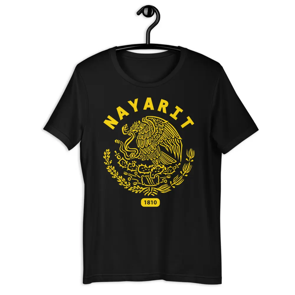 Nayarit Mexico Gold 1810 Unisex t-shirt