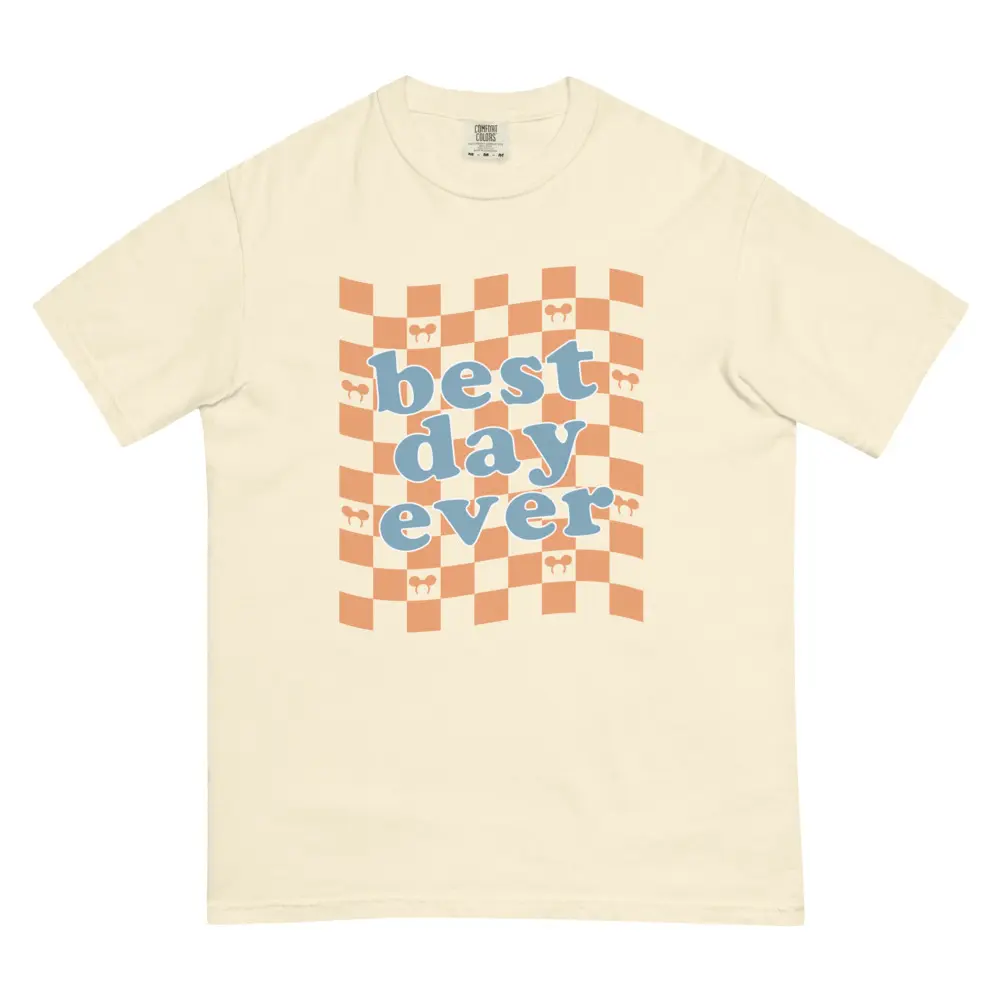 Unisex garment-dyed heavyweight t-shirt