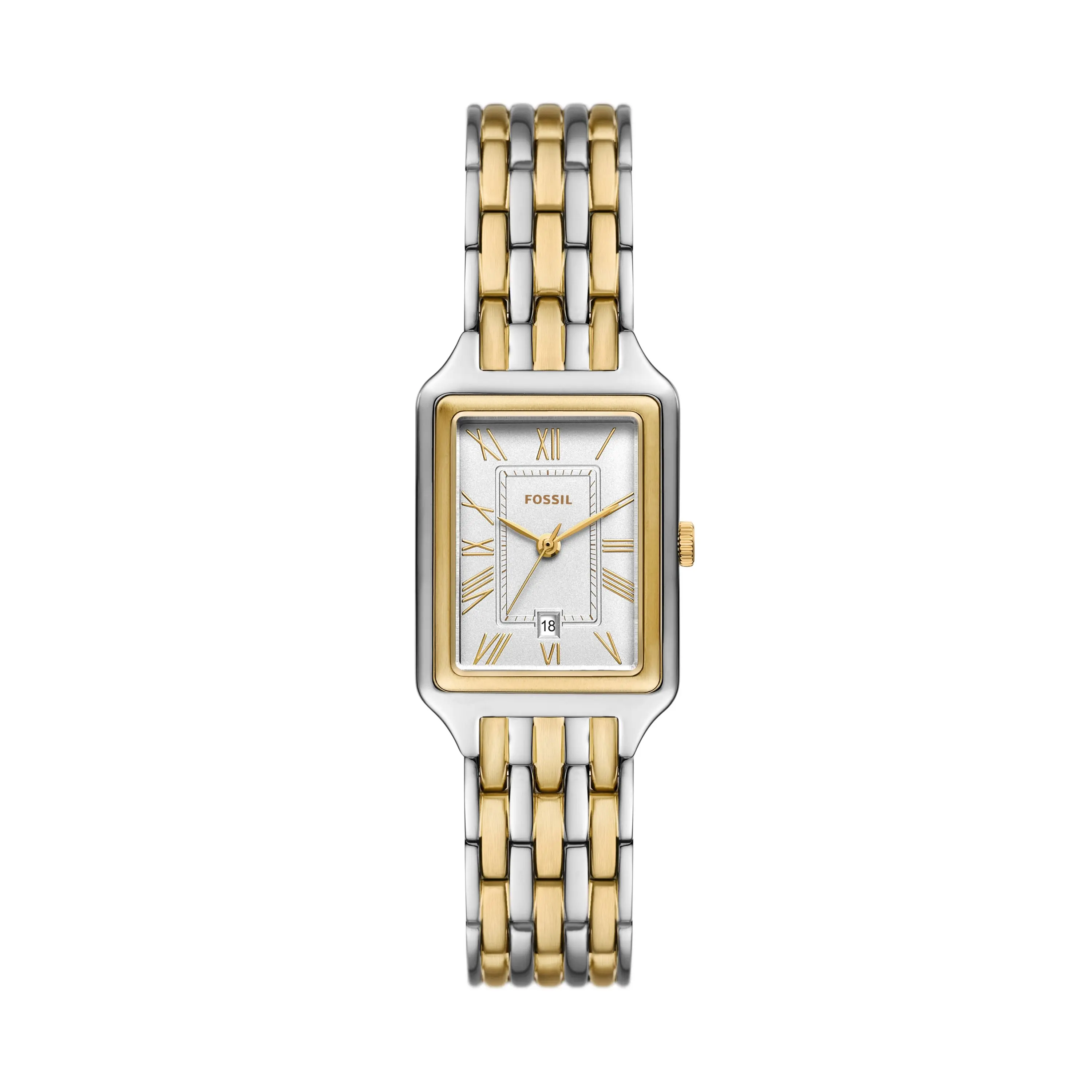 Fossil Women's Raquel Three-Hand Date, Stainless Steel Watch