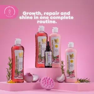 Natural Sant - 2 Onion, Rosemary and Biotin sets + Onionvital Serum KIT + FREE SCALP MASSAGER