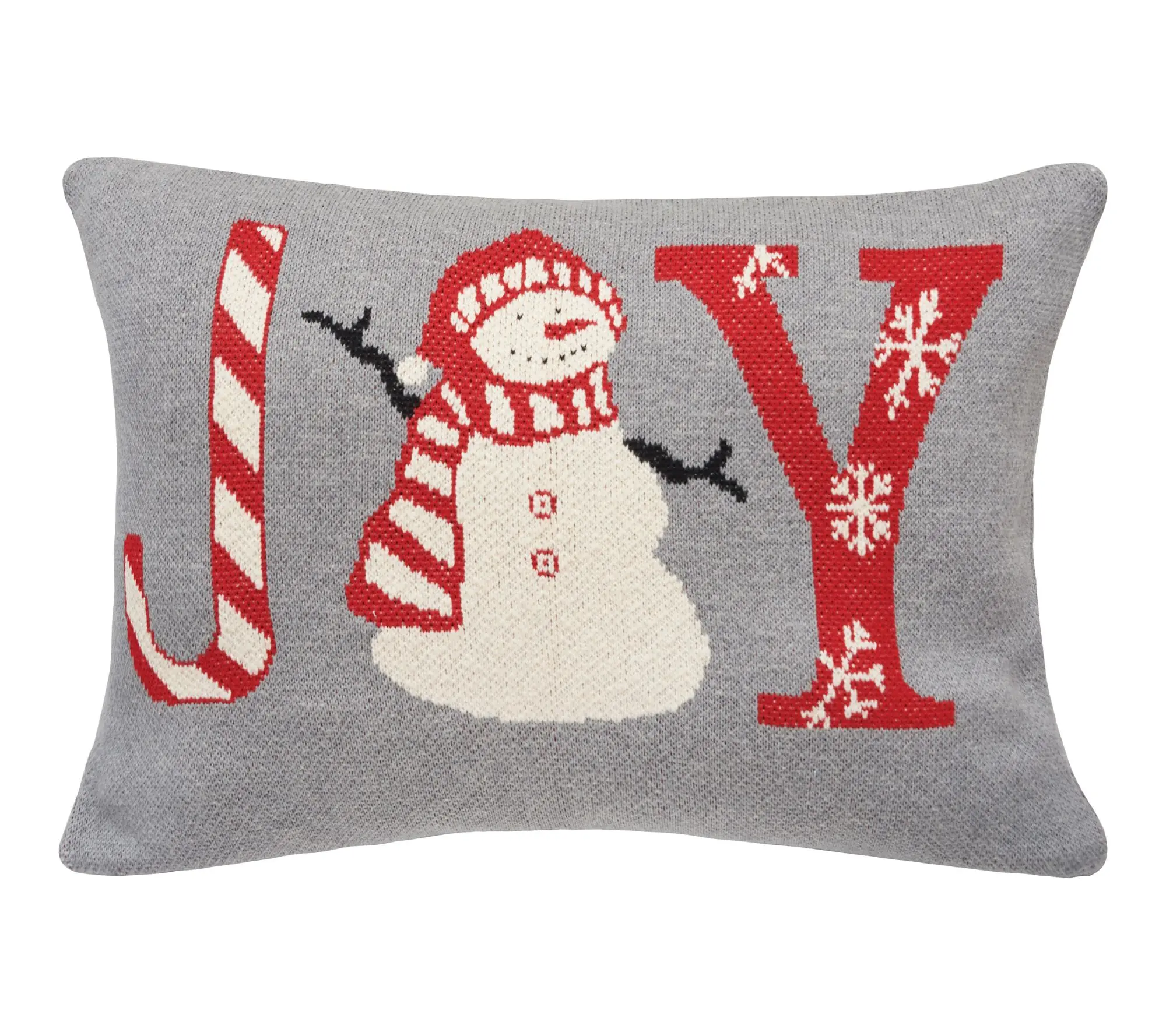 C&F Home Joy With Snowman Pillow