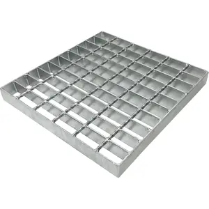 12in Galvanized Steel Drain Grate-Durable Heavy Duty Metal Catch Basin Grate for 12" Concrete Catch Basin,Outdoor Drainage Grates for Garage,Sewer,Dowmspout,Driveway,Yard(11.6x12 in)