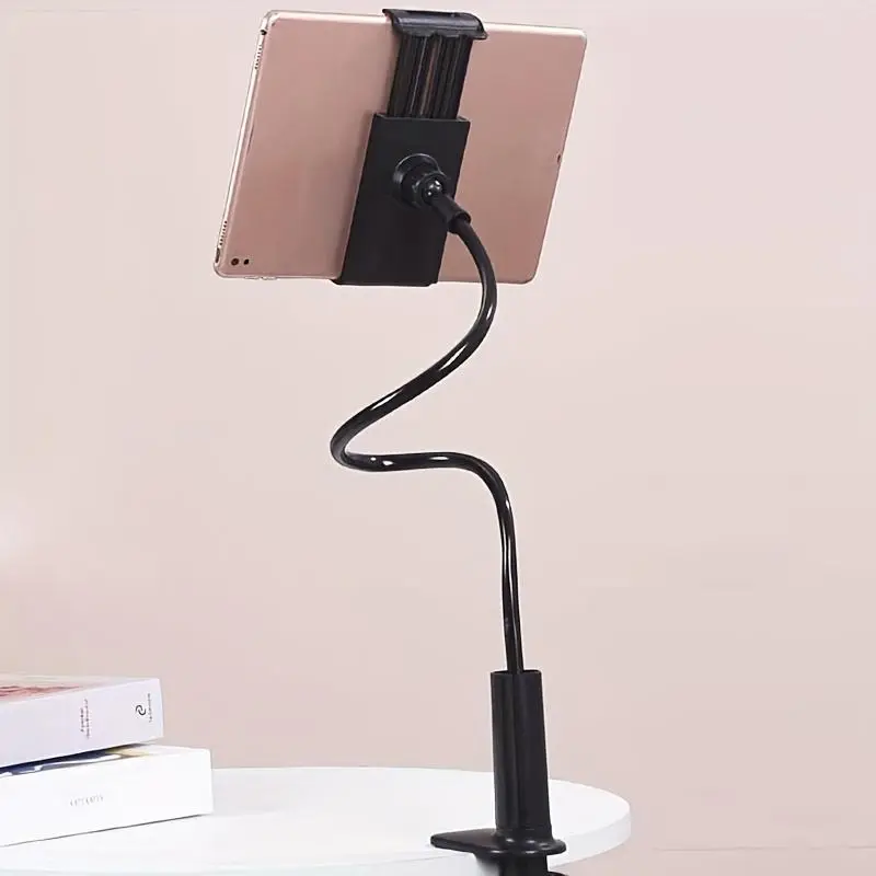 Adjustable Desktop Phone & Tablet Holder Mount, Summer 360° Rotatable Metal Cellphone Stand, Desk Smartphone Holder for Bedroom Office Use, Phone Acce