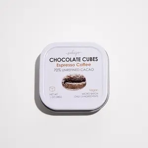 Seligo Sicilian Heirloom Unrefined Dark Chocolate Cubes - Artisanal traditional snacking chocolate