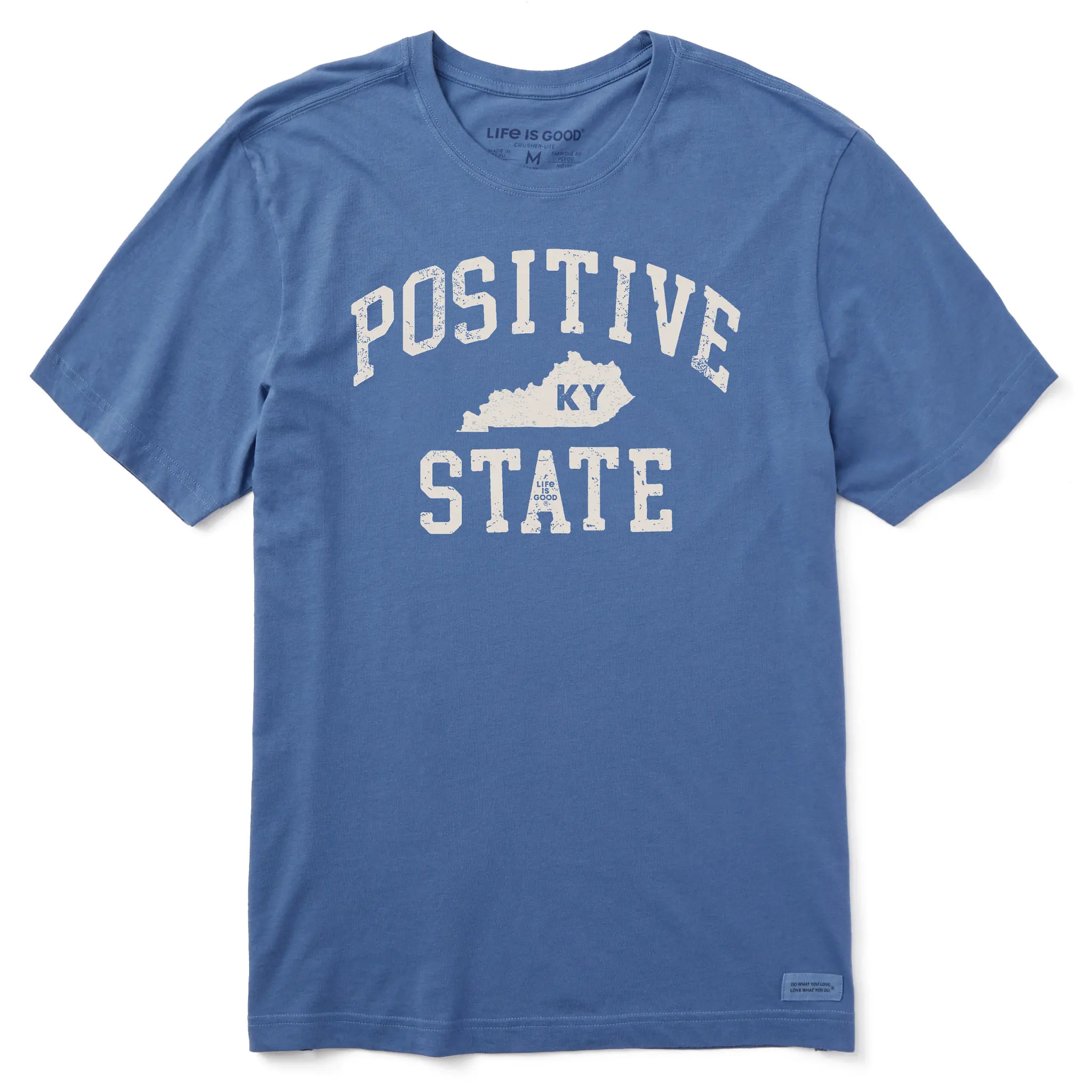 Men's Positive State Kentucky Short Sleeve Crusher Tee