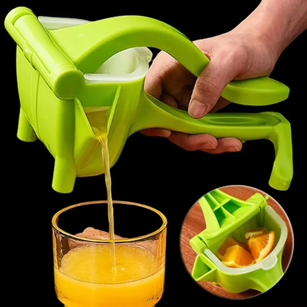 Portable Manual Lemon Juicer, Manual Citrus Juicer, Practical Kitchen Tool for Juice, Mini Juicer for Easy Squeezing, Lemon Squeezer, Ideal for Home Use, Kitchen Gadget, Fruit Juice Extractor