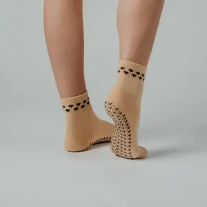 Mocha Dream Grip Socks