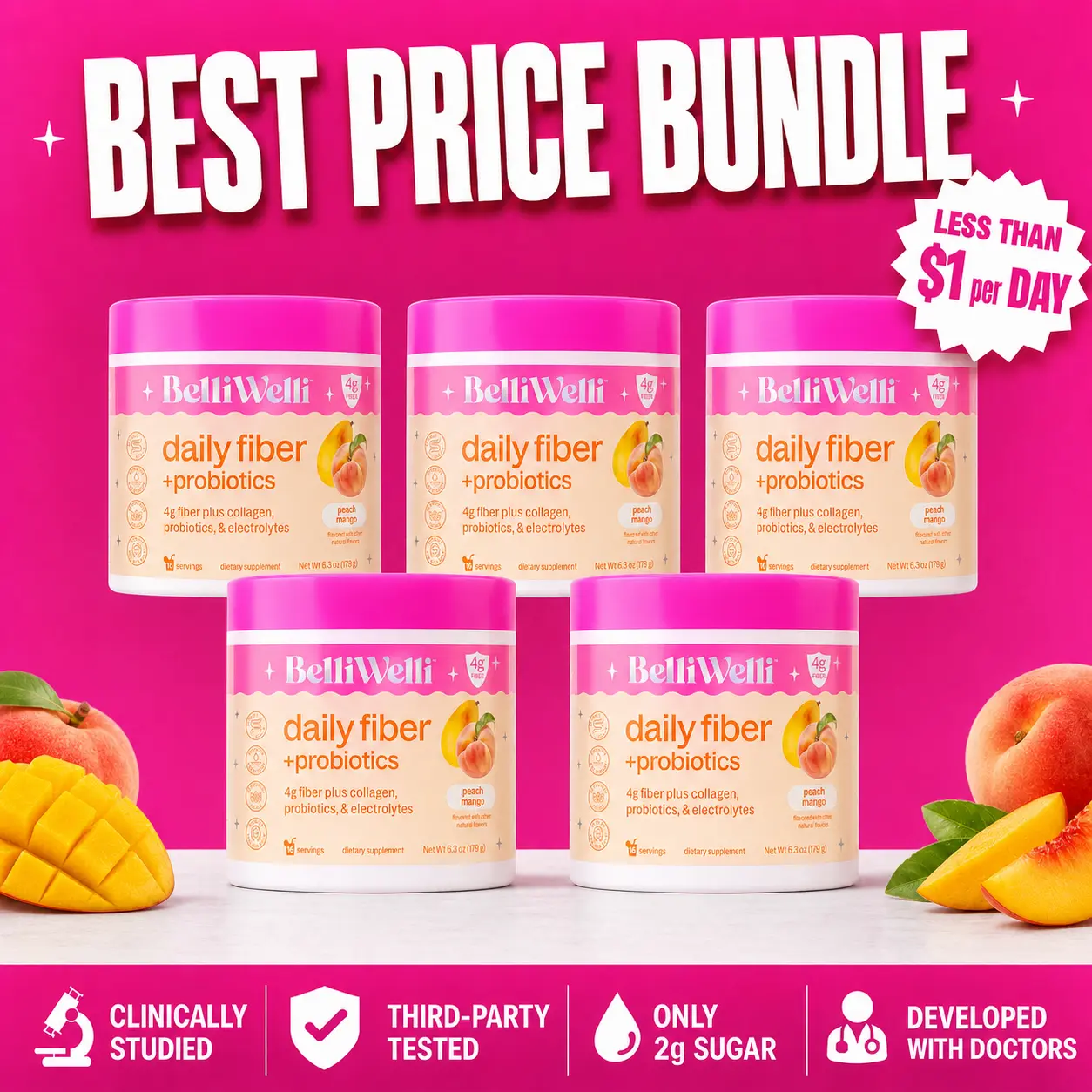 Peach Mango x5