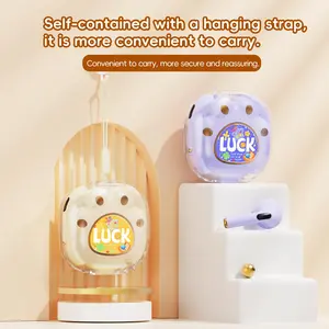 LUCK wireless earphones Q88, gradual change of ambient light, anti-lost lanyard, call noise reduction, magnetic suction design, HIFI sound quality, very suitable for girls, universal for multiple devices