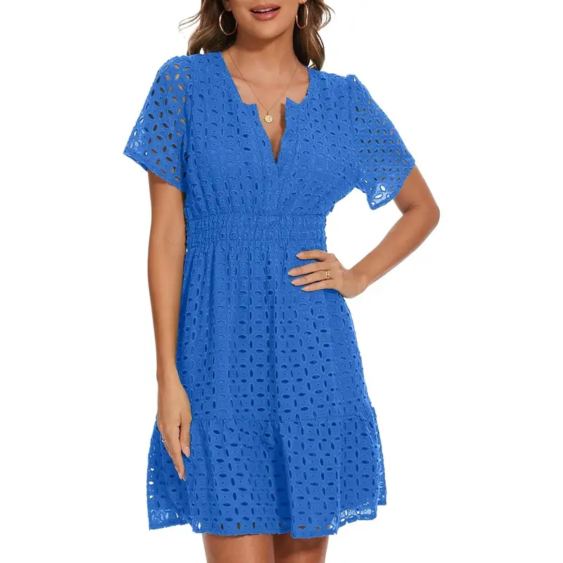 embroidered mini dress - TikTok Shop embroidered mini dress - TikTok Shop
